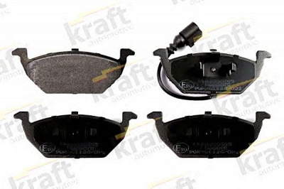 KRAFT AUTOMOTIVE 6000385 -  Комплект тормозных колодок, дисковый тормоз